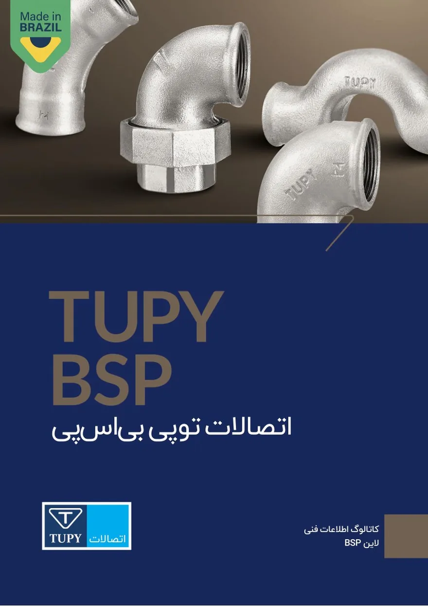 کاتالوگ اتصالات دندهای BSP توپی برزیل